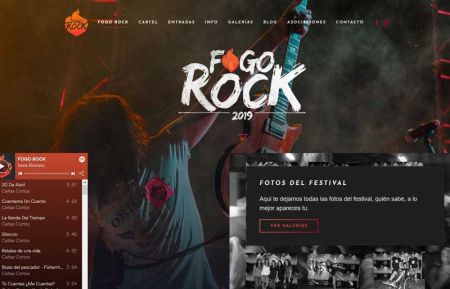 Diseño web profesional de Fogorock