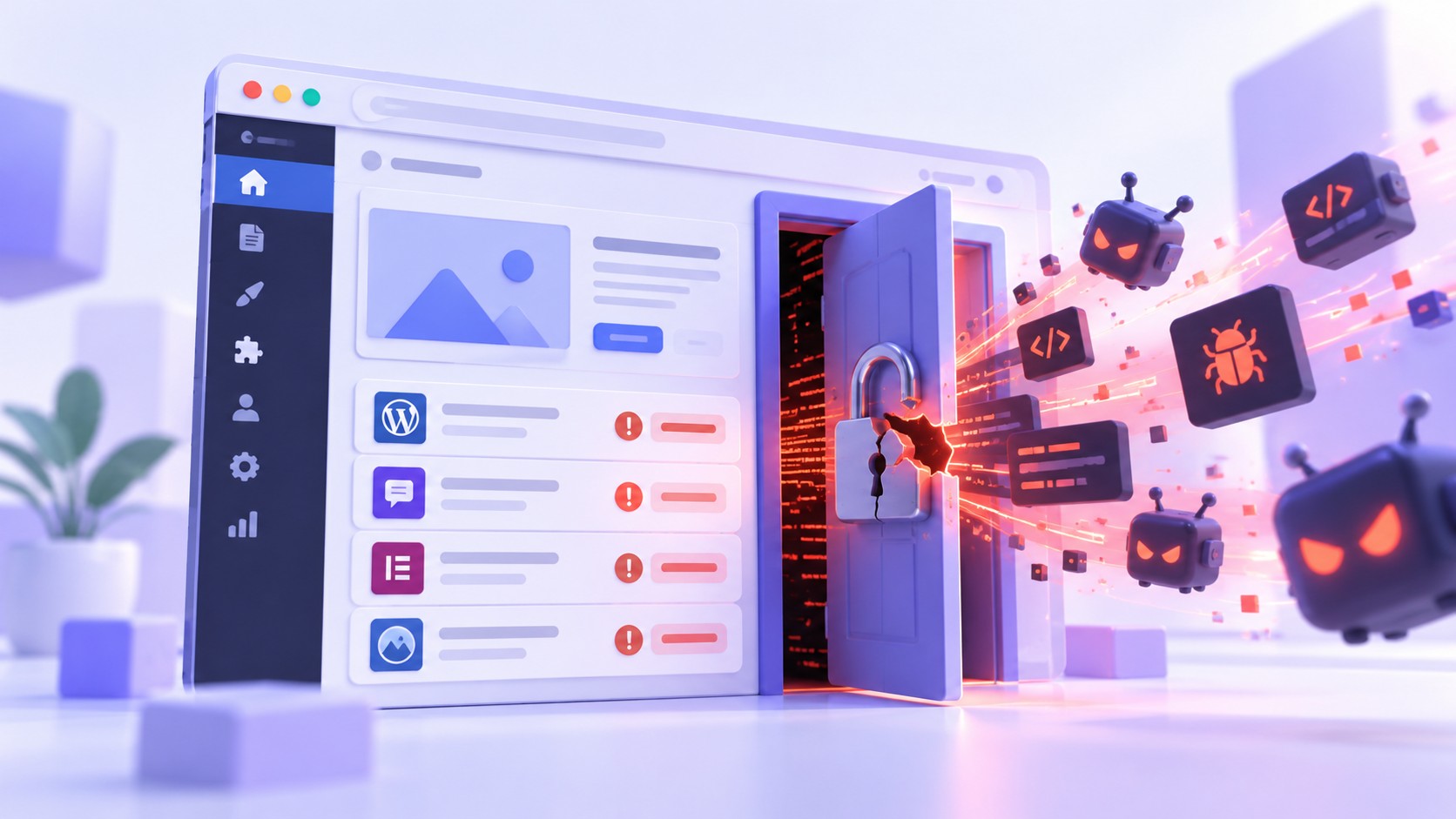 Inyecciones de malware: por qué una web desactualizada es una puerta abierta