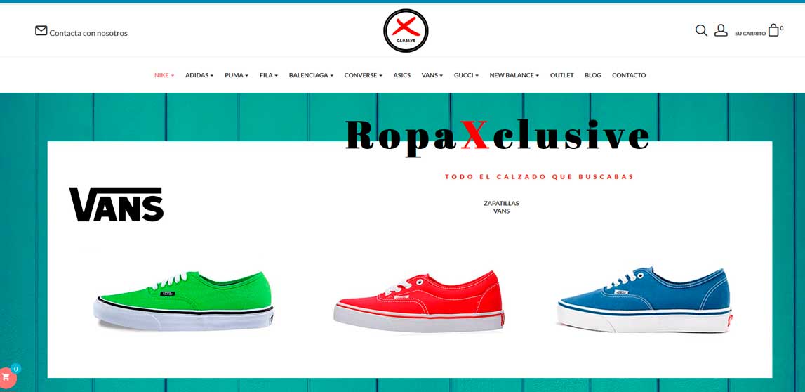 Tienda online Ropa xclusive Valladolid