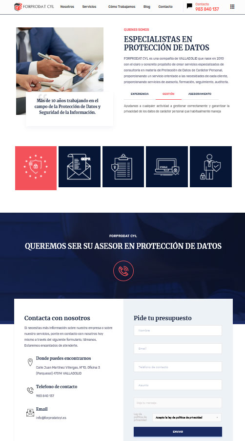 Creo Tu Página web en Valladolid Diseño web Valladolid