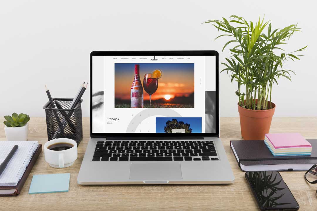 Página web Pablo Andrés Photo Zamora