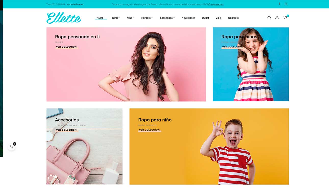 ELLETTE: Tienda online en Laguna de Duero