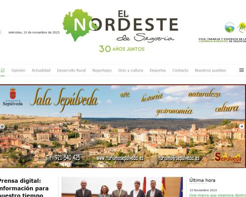 Periódico digital "El Nordeste de Segovia"