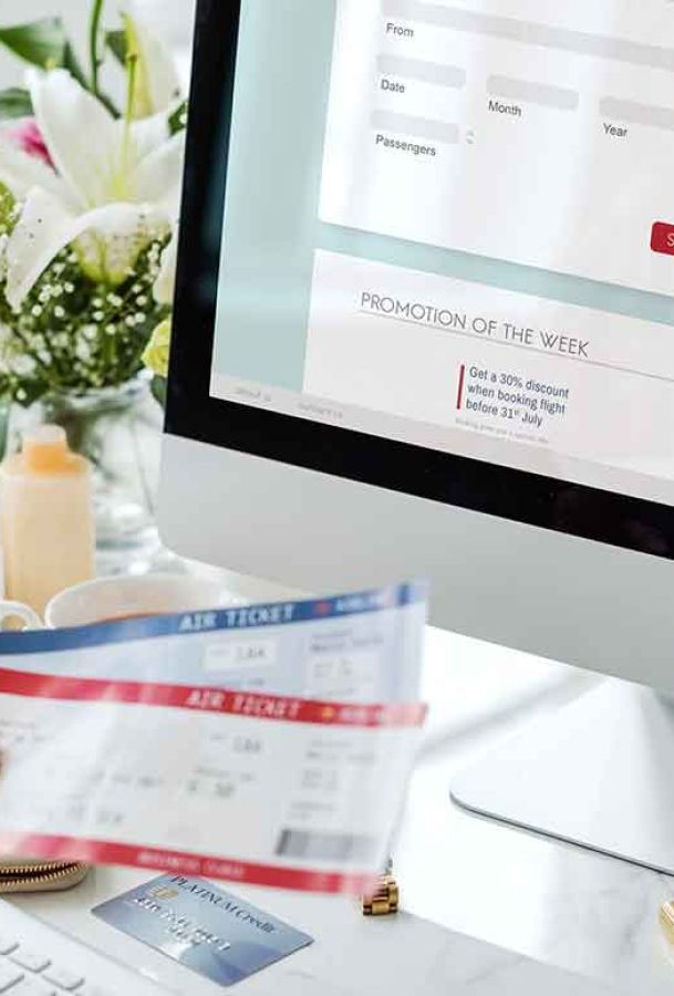 Página web de reservas online