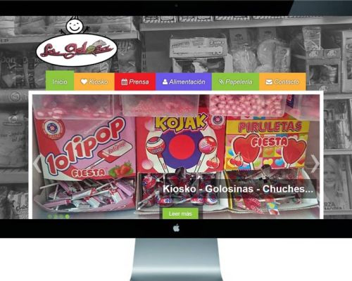 Página web Kiosco La Golosa en Zaratán