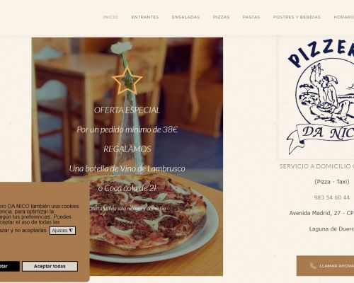 Pizzería en Laguna de Duero Da Nico