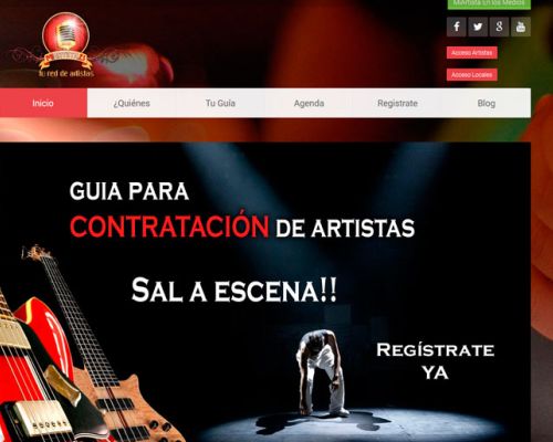 Guía de artistas
