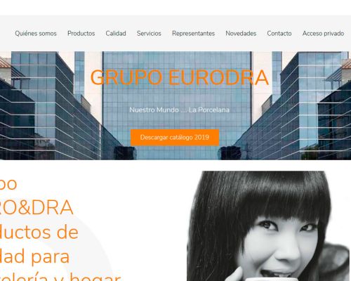 Página web Grupo Eurodra