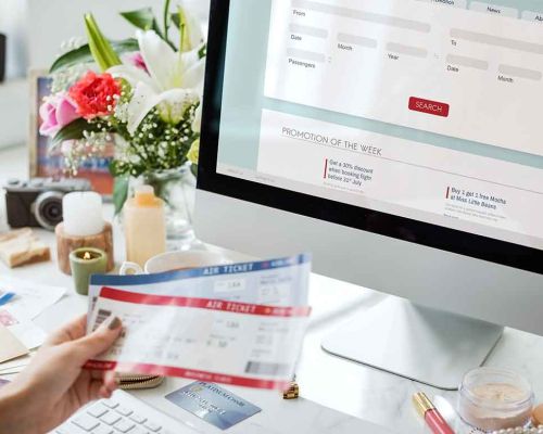 Página web de reservas online