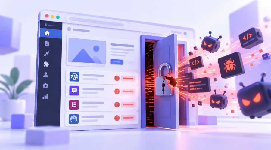 Inyecciones de malware: por qué una web desactualizada es una puerta abierta
