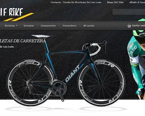Tienda online de bicicletas de Luis León