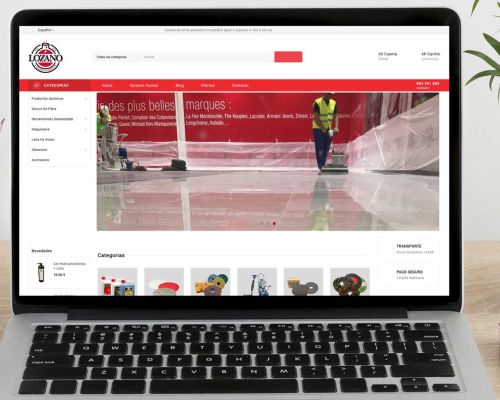 Tienda online Comercial Lozano