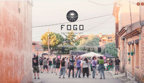 Página web de Fogo Organización Cultural