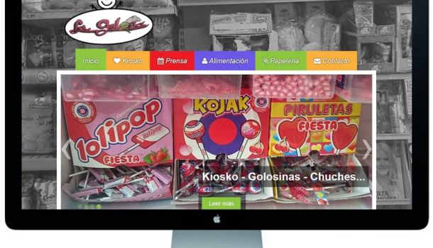 Página web Kiosco La Golosa en Zaratán