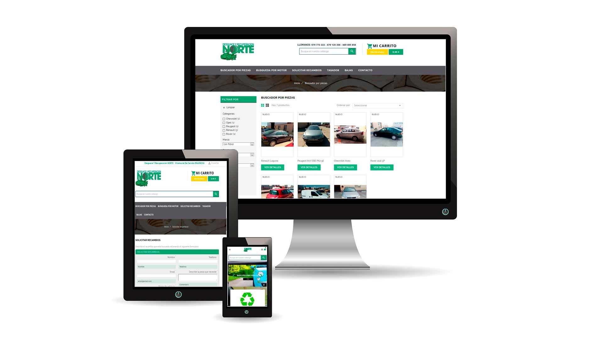 Página web nueva de Different Cris Peluquería