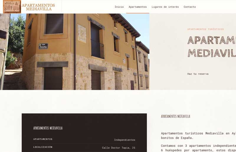 Página web de peluqueria Hada