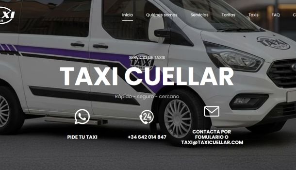 Servicio de taxi en Cuellar por TaxiCuéllar.com