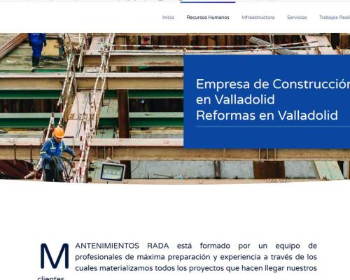 Página web Rada