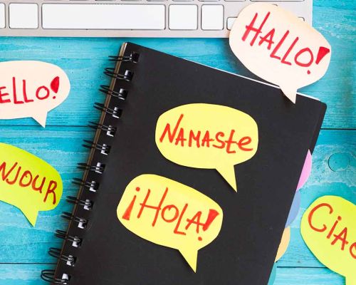 Traducción a otros idiomas de diseño web